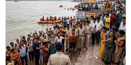 गंगा स्नान के दौरान मची चीख-पुकार; दो सगी बहनों की मौत, दो लापता